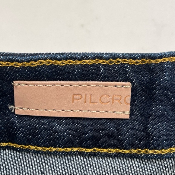 New Anthropologie Pilcro The Split Straight Jeans Sz 29 NWT - Picture 9 of 15